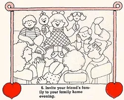 Invite your friend’s family to your family home evening