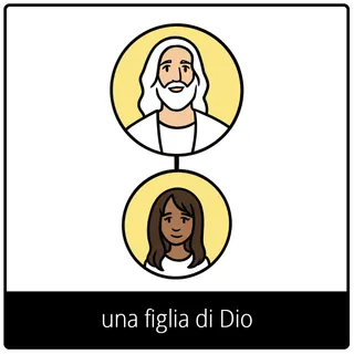 Simbolo del Vangelo “una figlia di Dio”