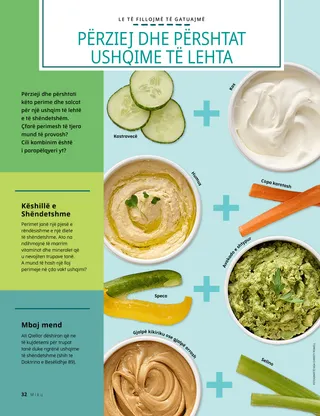 Faqe në PDF me fotografi të perimeve dhe salcave
