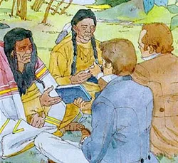 Indians happy to hear about their ancestors