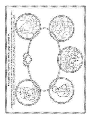 ukurasa wa shughuli ya Msingi: Naweza kuwa mkarimu kwa familia yangu