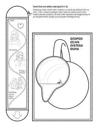 Stran z dejavnostjo za Osnovno: Sveti Duh me lahko vodi