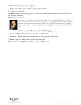 Eksemplet med Brigham Young