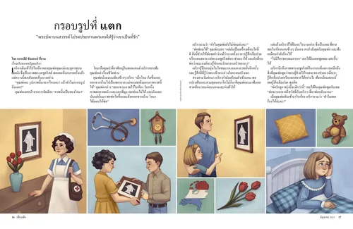 เรื่องราว PDF ของภาพพระเยซูคริสต์ที่สืบทอดกันมาหลายชั่วอายุคนด้วยกรอบที่แตกชํารุด