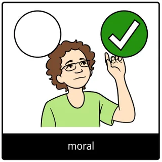 moral gospel symbol