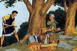 Moroni hid the plates