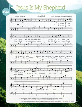music, Jesus Is My Shepherd