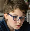 Boy with glasses