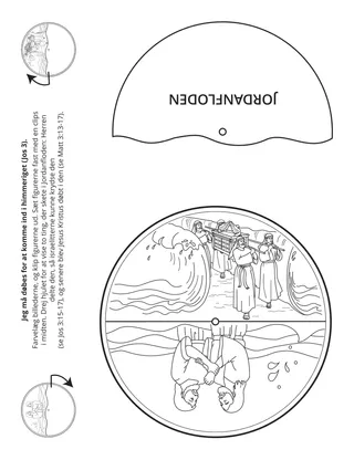 Primary aktivitetsside: Jeg må døbes for at komme ind i himmeriget