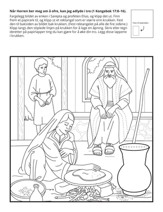 Aktivitetsside for Primær: Når Herren ber meg om å ofre, kan jeg adlyde i tro