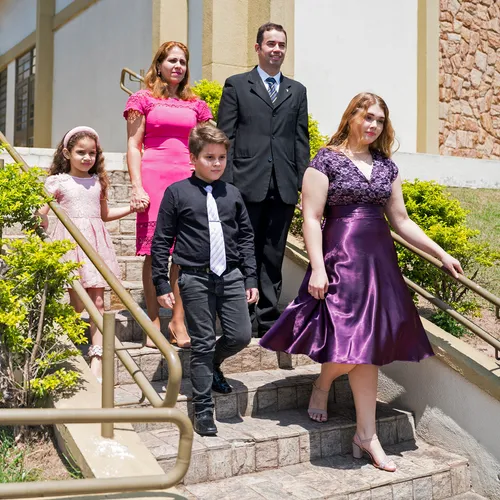 people exiting a meetinghouse