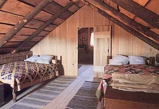 The angel Moroni made three visitations to this upstairs garret bedroom