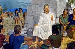 He taught them how to pray