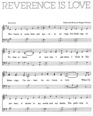 Music, Reverence Is Love