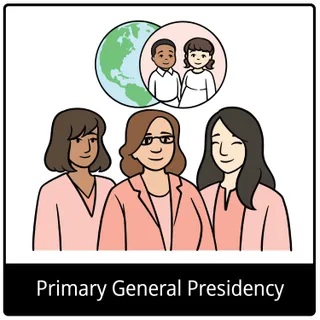 Primary General Presidency gospel symbol