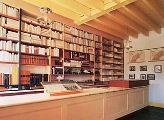 Ground-floor bookstore