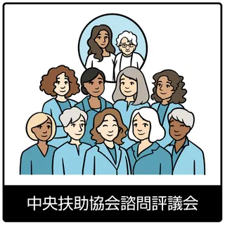 中央扶助協会諮問評議会—福音のシンボル