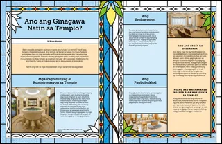 PDF ng pahina ng baptismal font ng templo, instruction room ng templo, at isang sealing room