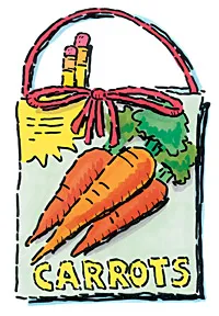 illustration of pencil holder