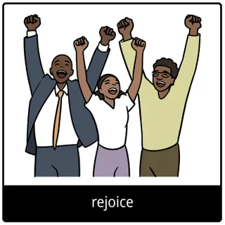 rejoice gospel symbol