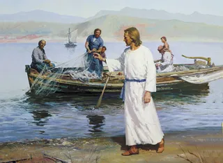 Christ Calling Peter and Andrew