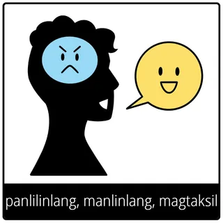 simbolo ng ebanghelyo para sa panlilinlang, manlinlang, magtaksil