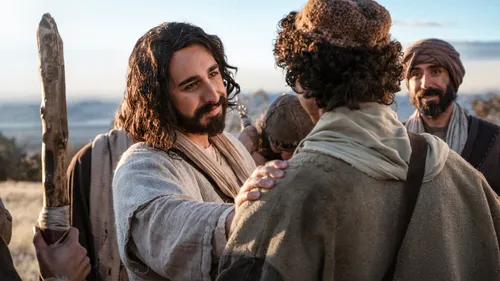 Jesus Christ with his apostles