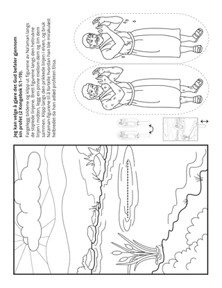 Aktivitetsside for Primær: Jeg kan velge å gjøre det Gud befaler gjennom sin profet