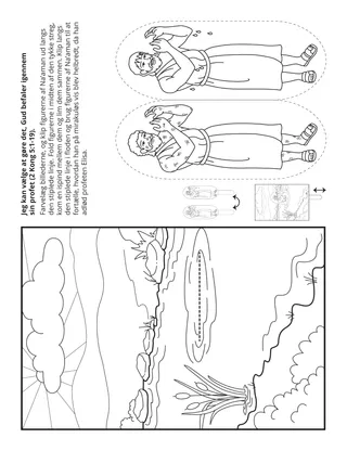 Primary aktivitetsside: Jeg kan vælge at gøre det, Gud befaler igennem sin profet