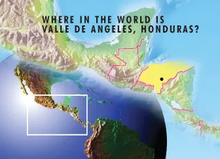 map of Central America