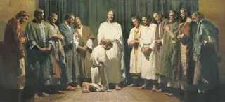 Christ ordaining the apostles