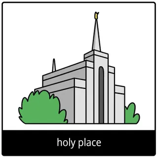 holy place gospel symbol