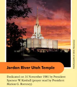 Jordan River Utah Temple