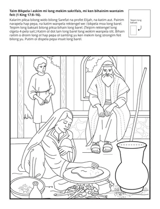 Pes bilong ol Praimeri: Taim Bikpela i askim mi long lusim o givim i go wanpela samting, mi bai bihainim wantaim bilip