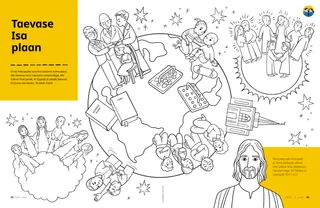 PDF leheküljest, millel on kujutatud päästmisplaani elemendid