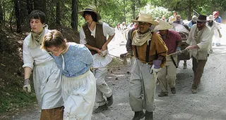 youth on pioneer trek