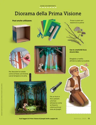 Attività di diorama della Prima Visione