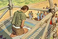 people by Nephi’s garden