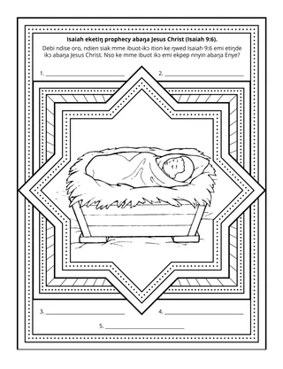 Ikpa ŋwed edinam Primary: Isaiah eketiŋ  prɔfesi abaŋa Jesus Christ