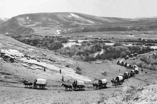 pioneer wagon train
