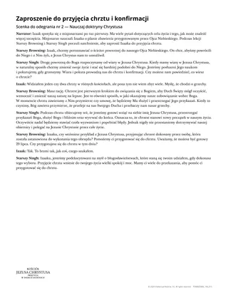 Zapraszanie do przyjęcia chrztu i konfirmacji