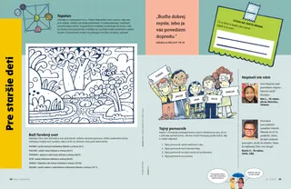 Strana PDF s aktivitami