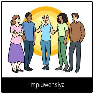 simbolo ng ebanghelyo para sa impluwensiya