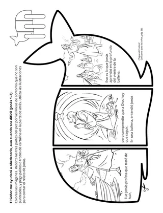 Hoja de actividades de la Primaria: El Señor me ayudará a obedecerle, aun cuando sea difícil