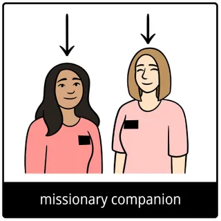 missionary companion gospel symbol