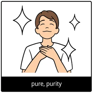 pure, purity gospel symbol