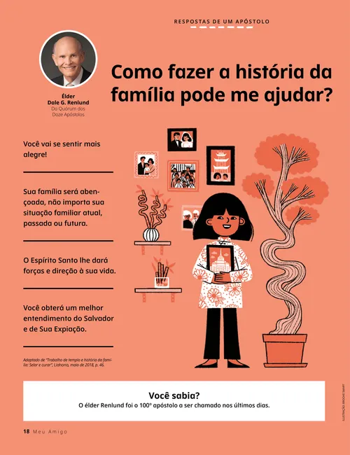 PDF de fotografias de uma menina e família