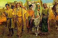 They travel in the wilderness