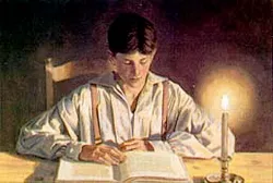 He studied the Bible