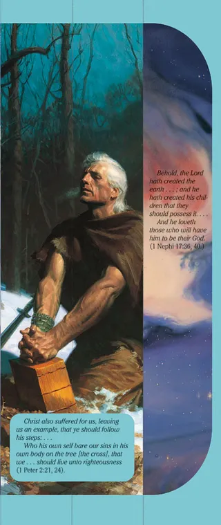 Moroni hids the plates